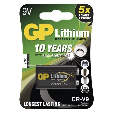 GP Ltium 9V-os elem C/1