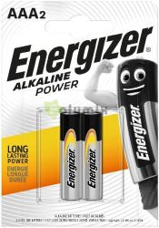  Energizer Power Alkli Mikro Elem AAA B2