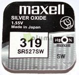  Maxell 319 SR527 ezst-oxid gombelem S/1