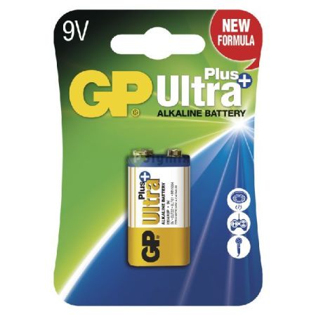 GP Ultra Plus alkli 9V-os elem C/1