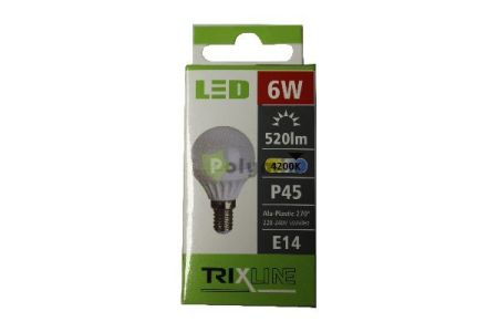 TRIXLINE 6W-E14 LED kisgmb izz 4200K