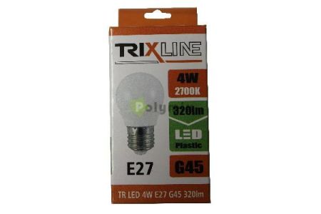TRIXLINE 4W-E27 LED kisgmb izz 2700K