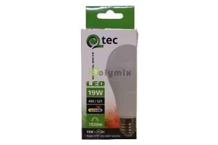 Q-TEC 19W-E27 A60 LED izz 4200K