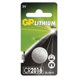  GP CR2016 ltium gombelem C/1