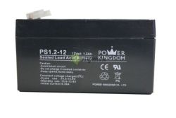 Power Kingdom 12V - 1,3 Ah zselés akkumulátor