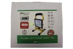 TRIXLINE 20W hordozható LED fényvető munkalámpa 4200K