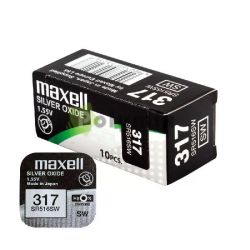  Maxell 317 SR516 ezst-oxid gombelem S/1