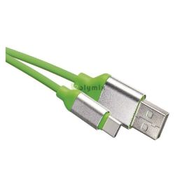  EMOS USB kbel 2.0 A dug - C dug 1m zld