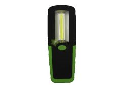 TRIXLINE Szerelőlámpa 3W COB LED (elemmel) TRC223 zöld
